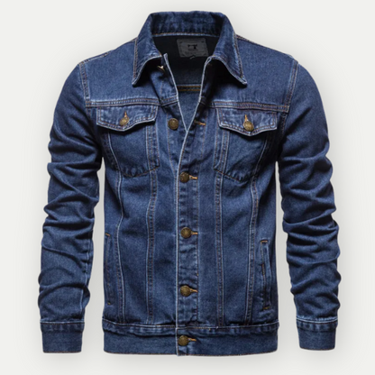 Jeansjacke – Lässige Slim-Fit-Jeansjacke für Herren-HauteBerlin