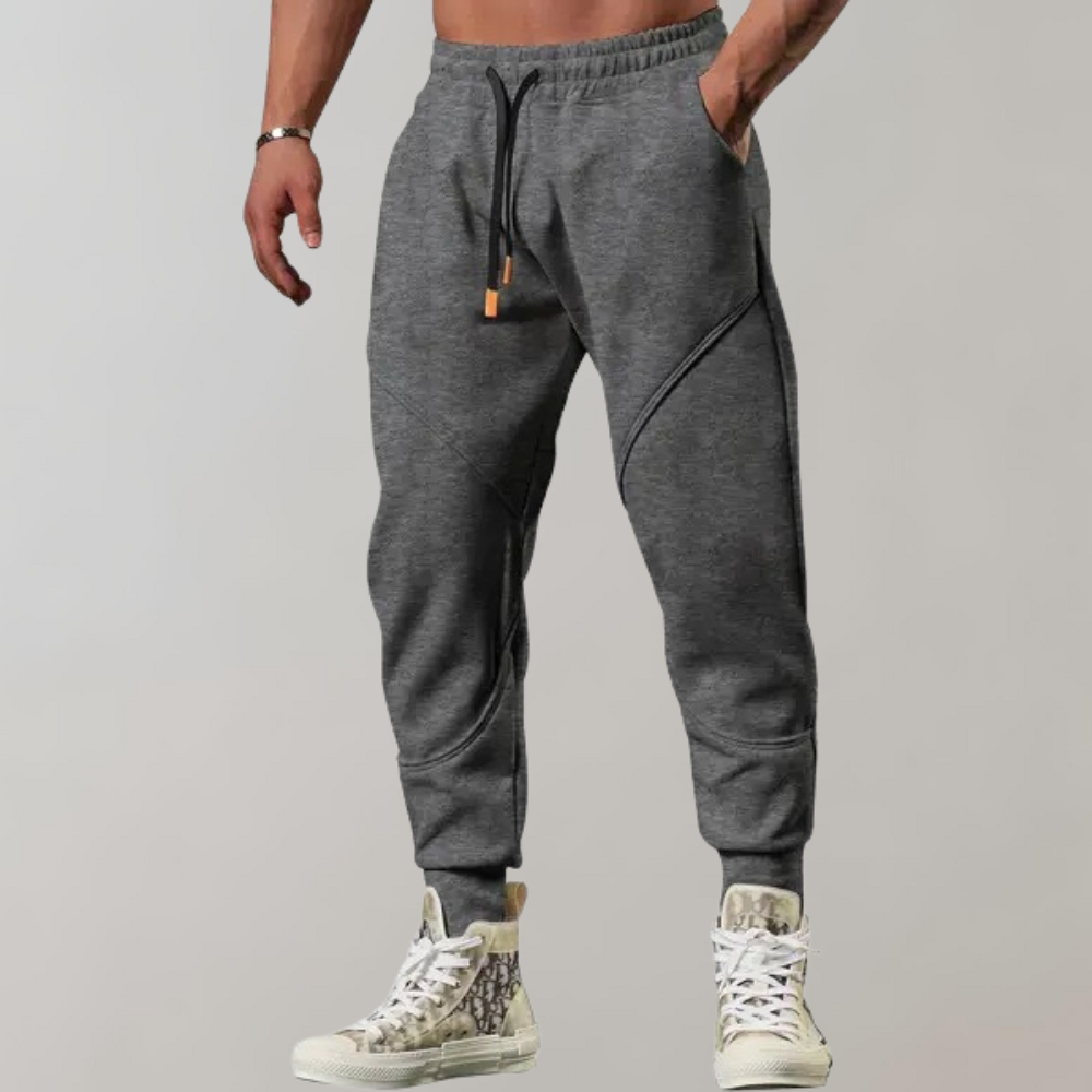 Jogger - Bequeme Herren Sweatpants mit elastischer Taille und Kordelzug-HauteBerlin