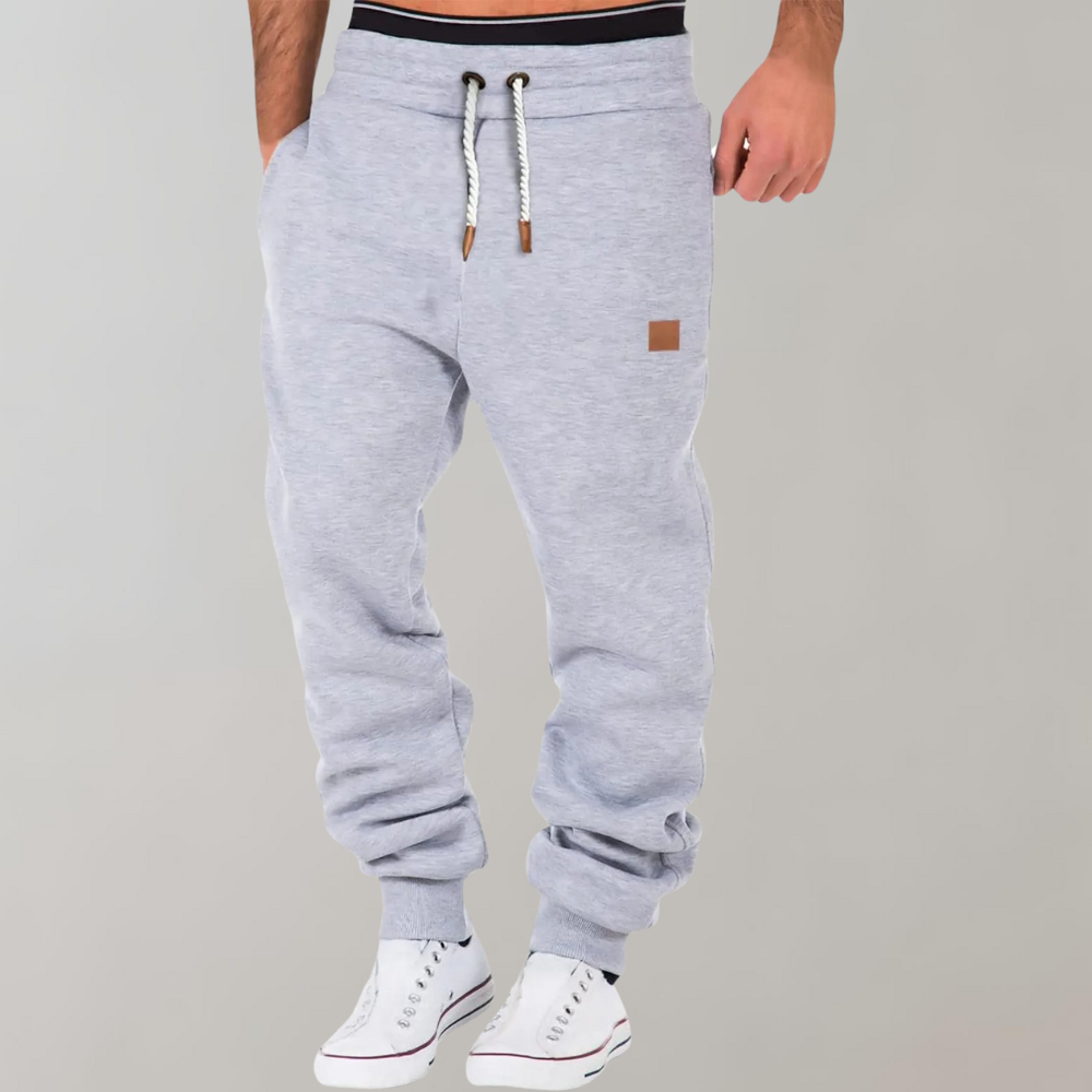 Jogger – bequeme Jogginghose für Herren mit elastischem Bund und Kordelzug-HauteBerlin