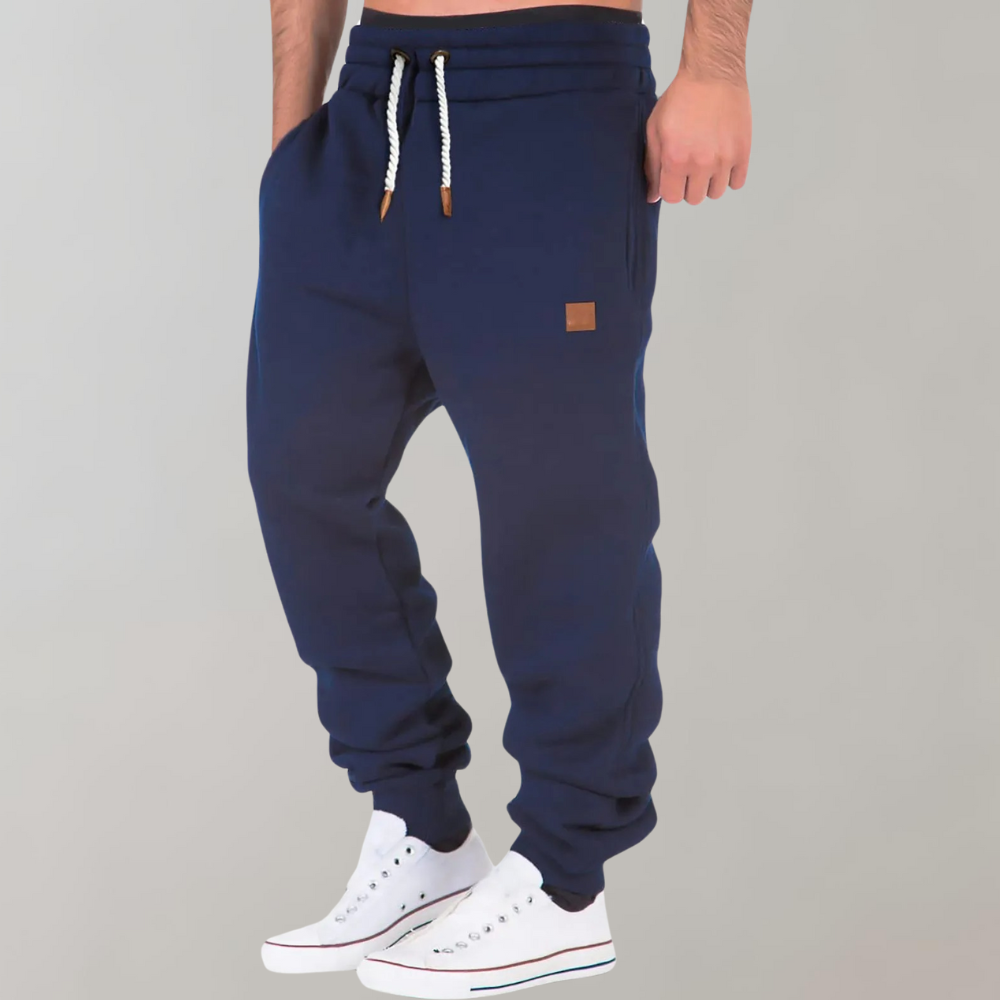 Jogger – bequeme Jogginghose für Herren mit elastischem Bund und Kordelzug-HauteBerlin