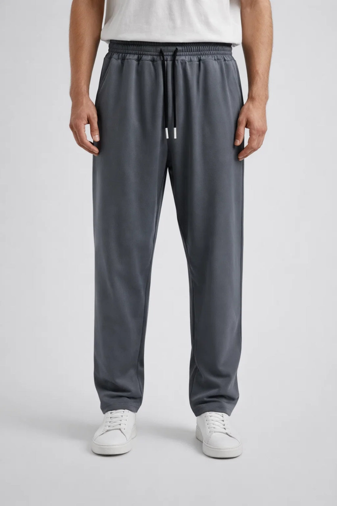 Jogginghose | Kordelzug | Elastischer Bund | Gerade geschnittene Jogginghose | Herren-Jogginghose-HauteBerlin