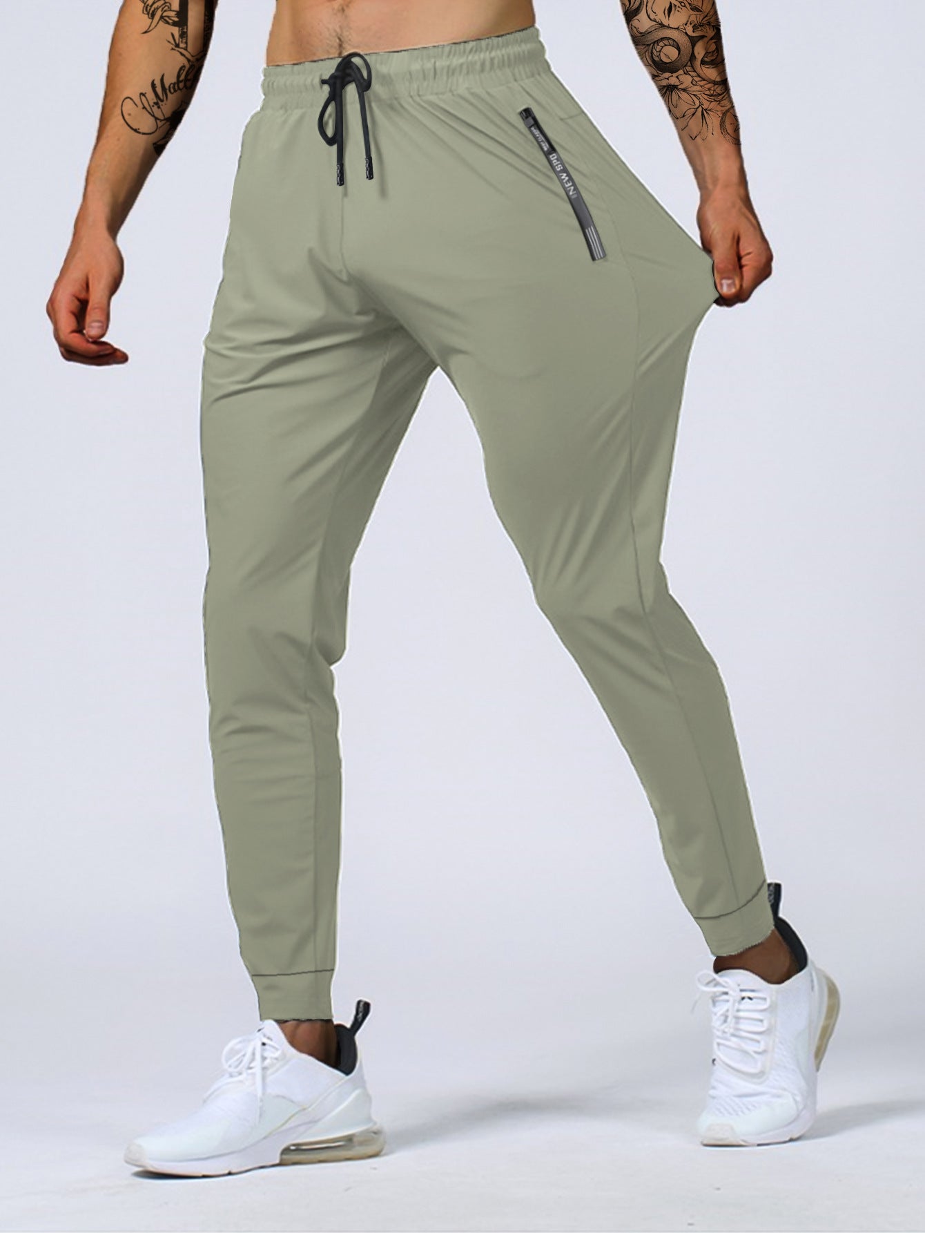Jogginghose – Kordelzug – Skinny – Jogginghose – Trainingshose für Männer-HauteBerlin