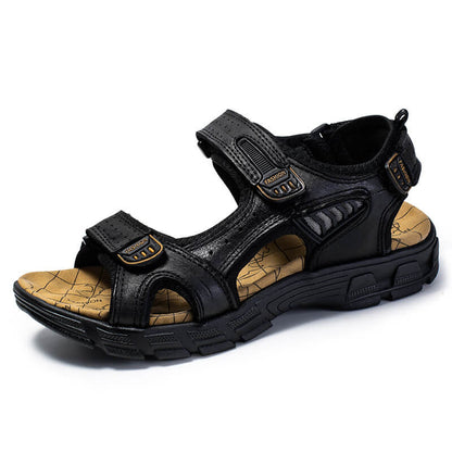 Klettverschluss-Sandalen – Orthopädische Sandalen – Sandalen für Spaziergänge – Sport-Sandalen – Herrensandalen-HauteBerlin