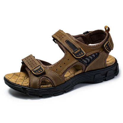 Klettverschluss-Sandalen – Orthopädische Sandalen – Sandalen für Spaziergänge – Sport-Sandalen – Herrensandalen-HauteBerlin