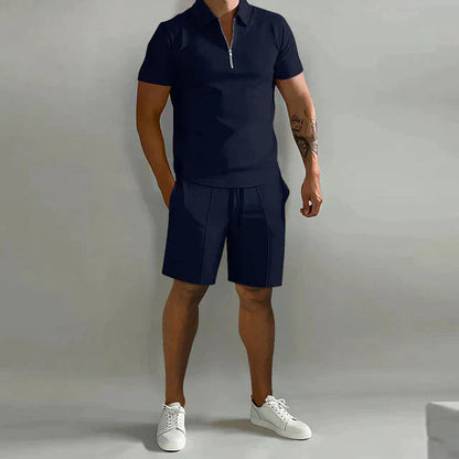 Koordinationsset | Zweiteiler | Kurzarm | Shorts-Set | Herrenbekleidung-HauteBerlin