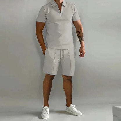 Koordinationsset | Zweiteiler | Kurzarm | Shorts-Set | Herrenbekleidung-HauteBerlin