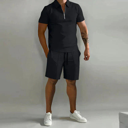 Koordinationsset | Zweiteiler | Kurzarm | Shorts-Set | Herrenbekleidung-HauteBerlin