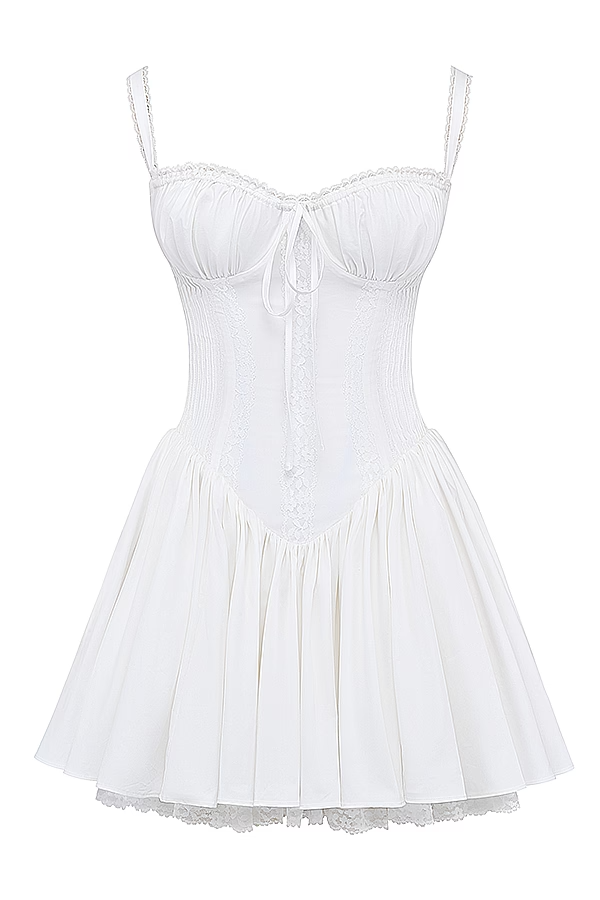 Korsettkleid - Ärmelloses Minikleid für Frauen-HauteBerlin