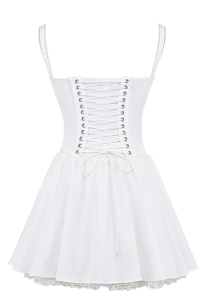 Korsettkleid - Ärmelloses Minikleid für Frauen-HauteBerlin