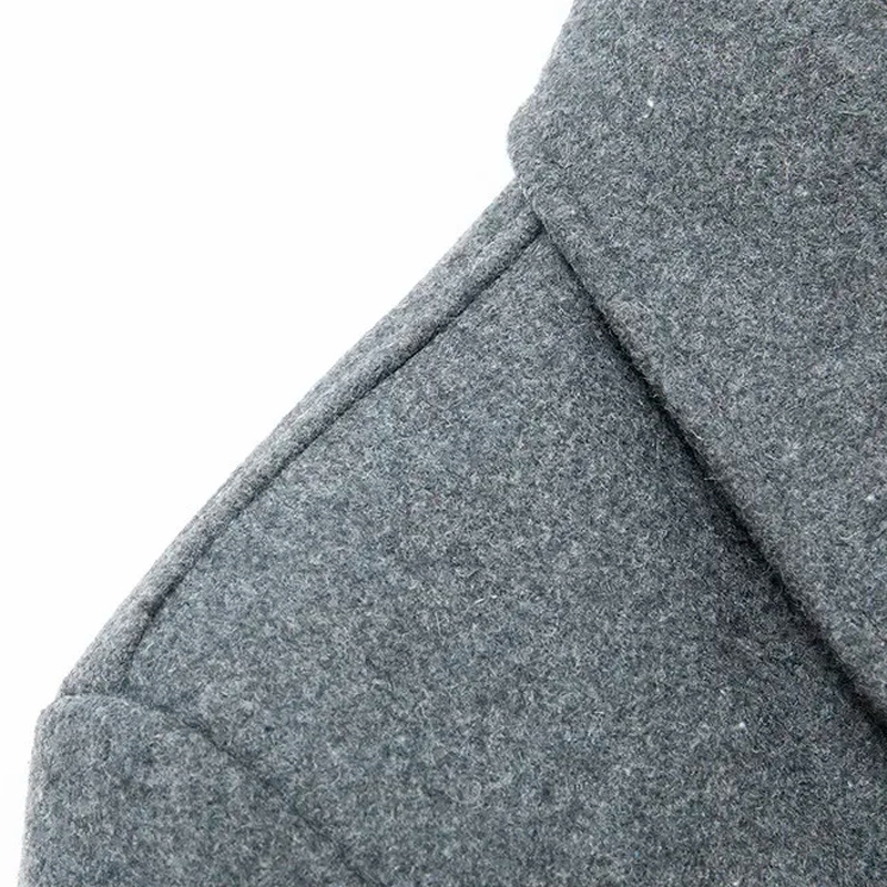 Kurzer Trenchcoat – Einreihig – Maßgeschneidert – Winter-Trenchcoat – Herrenjacke-HauteBerlin