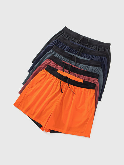 Laufshorts - 2-in-1 - Quick Dry - Gym Shorts - Herrenshorts-HauteBerlin