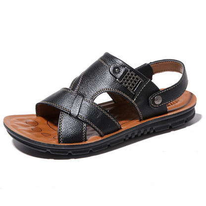 Ledersandalen – Ergonomisch – Sport – Orthopädische Sandalen – Herrensandalen-HauteBerlin