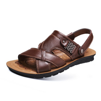 Ledersandalen – Ergonomisch – Sport – Orthopädische Sandalen – Herrensandalen-HauteBerlin