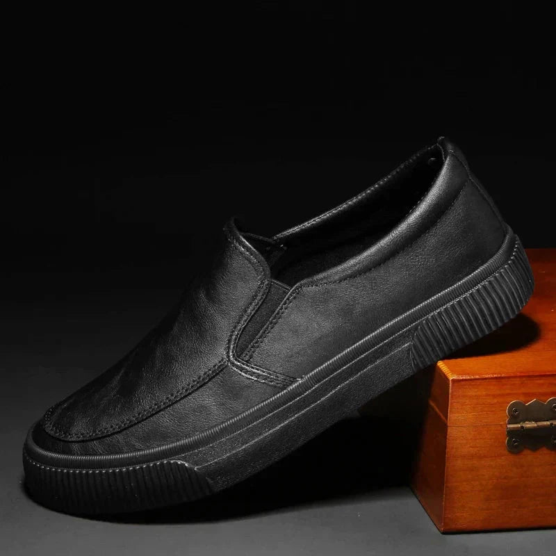 Lederschuhe - Bequeme Herren-Schuhe mit Gummisohle-HauteBerlin