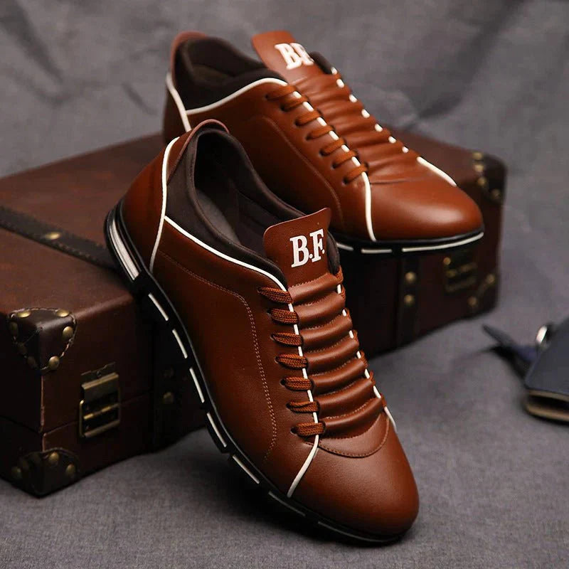 Lederschuhe – Slip-On – Leder – Sneakers – Freizeitschuhe für Herren-HauteBerlin