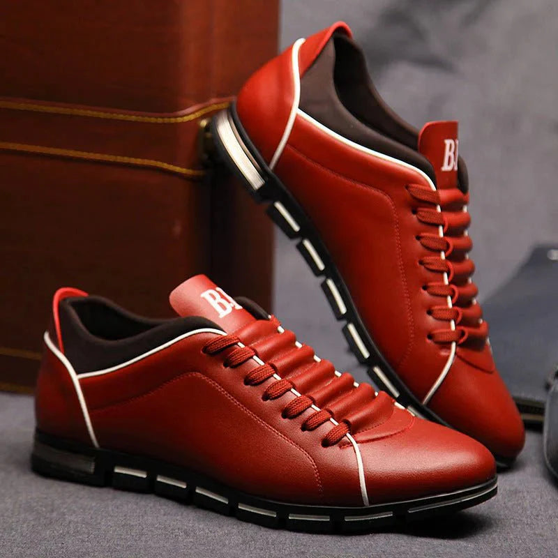 Lederschuhe – Slip-On – Leder – Sneakers – Freizeitschuhe für Herren-HauteBerlin