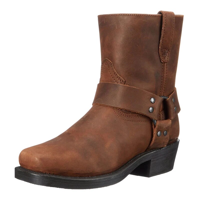 Lederstiefel | Western | Reißverschluss | Cowboystiefel | Herrenstiefel-HauteBerlin