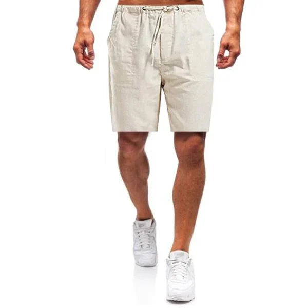 Leinen Shorts | Loose Fit | Drawstring | Sommer Shorts | Herren Shorts-HauteBerlin