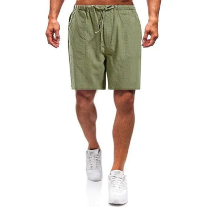 Leinen Shorts | Loose Fit | Drawstring | Sommer Shorts | Herren Shorts-HauteBerlin