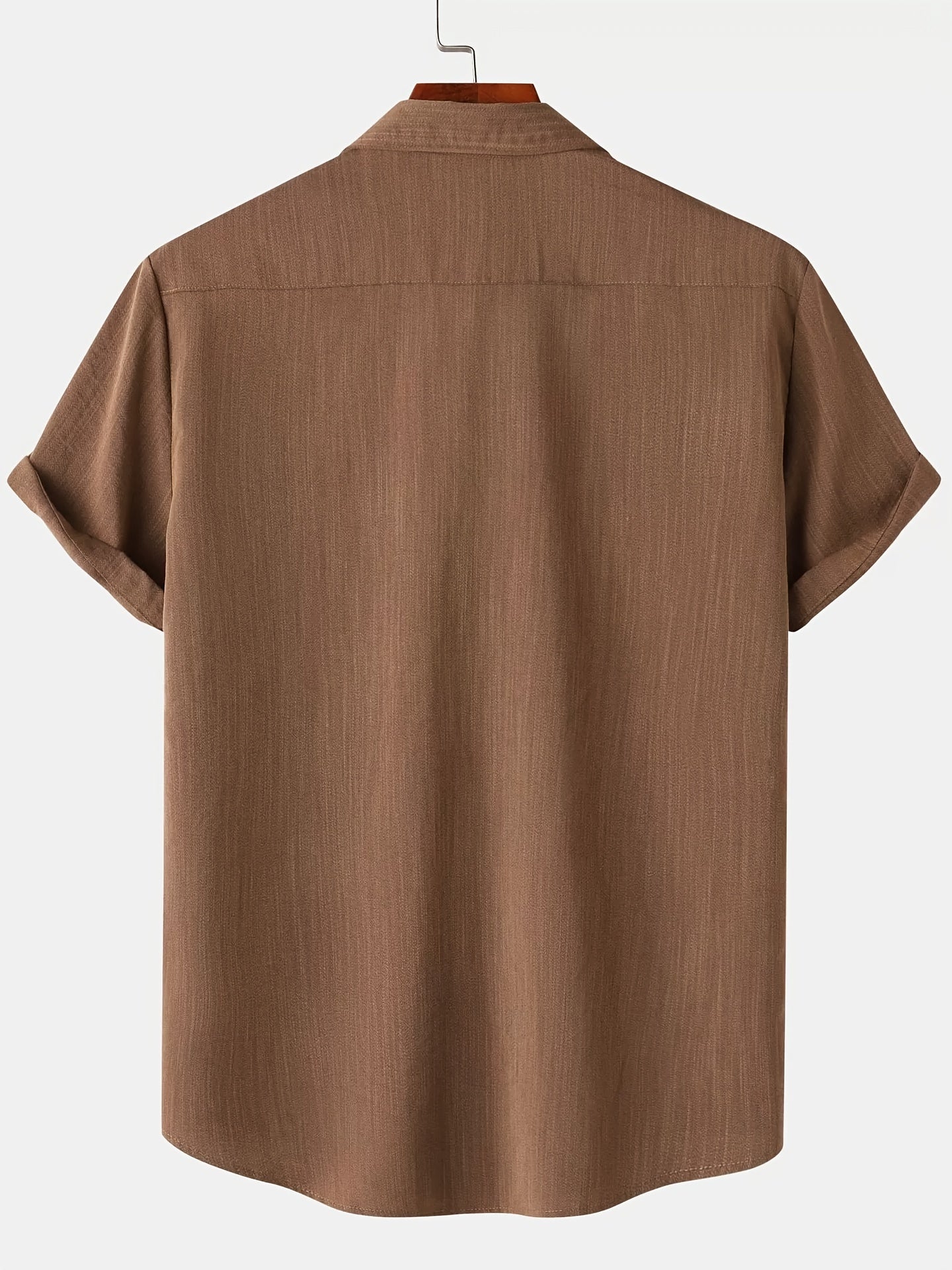 Leinenhemd - Kurzarm - Button-Up - Sommerhemd - Herrenhemden-HauteBerlin
