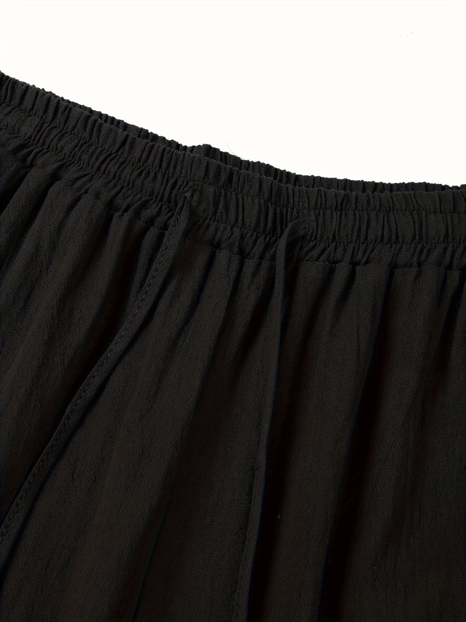 Leinenhose | Elastischer Bund | Kordelzug | Locker sitzende Hose | Herrenhose-HauteBerlin