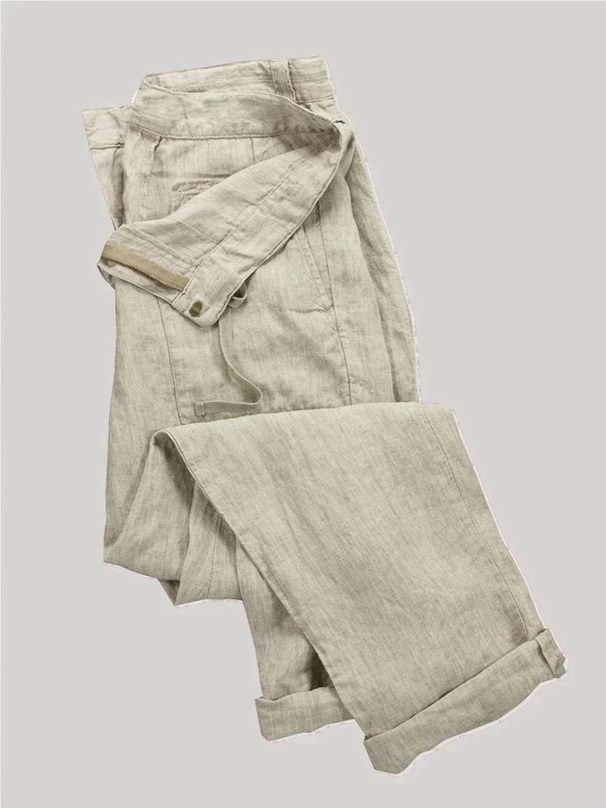 Leinenhose – Leichte Sommerhose für Männer mit geradem Bein-HauteBerlin