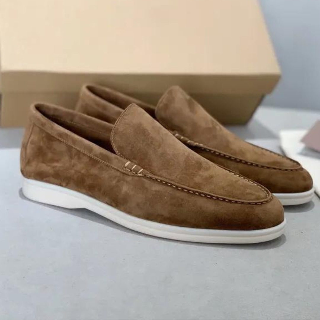 Loafer aus Wildleder – ergonomische Slip-On-Loafer aus Leder für Herren-HauteBerlin