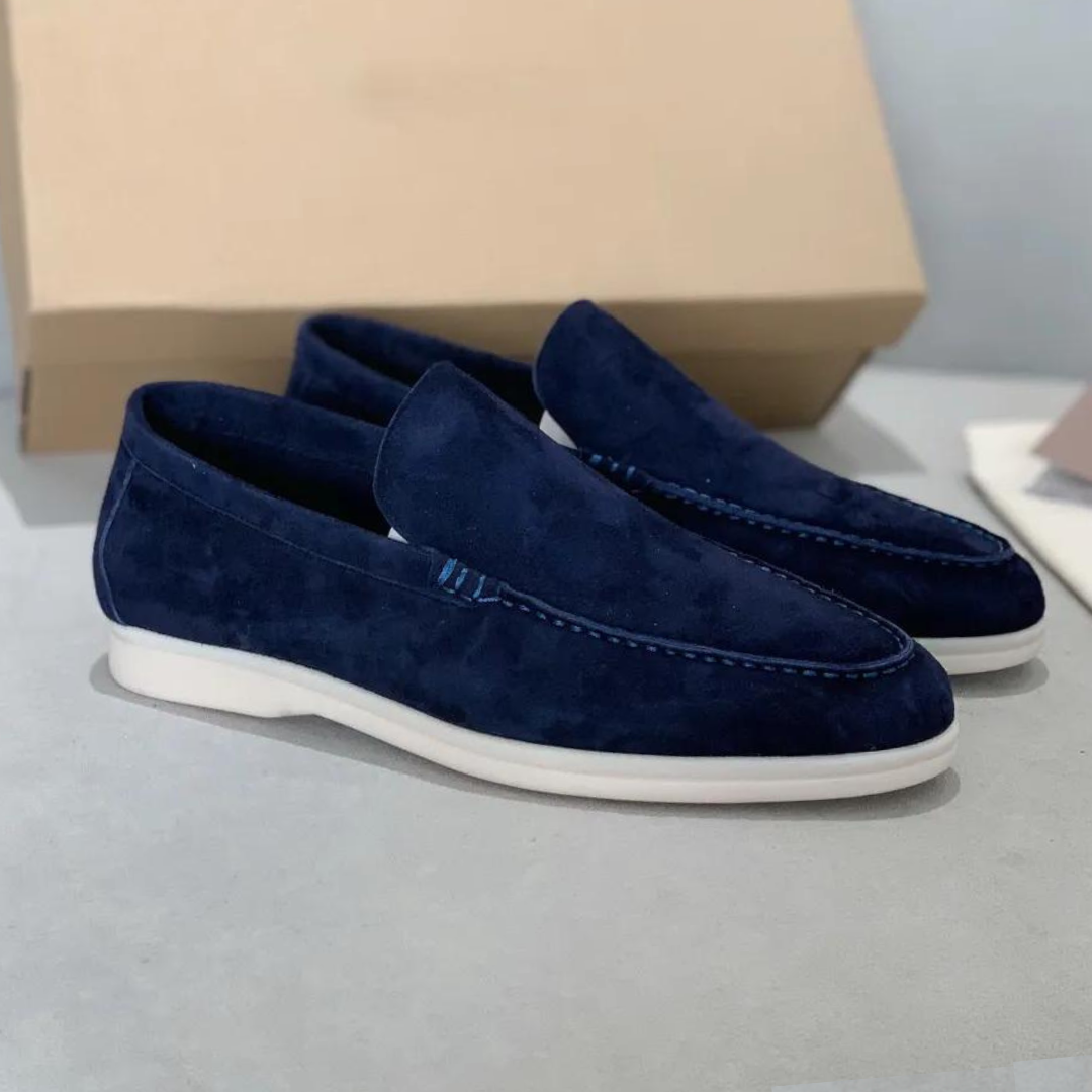 Loafer aus Wildleder – ergonomische Slip-On-Loafer aus Leder für Herren-HauteBerlin