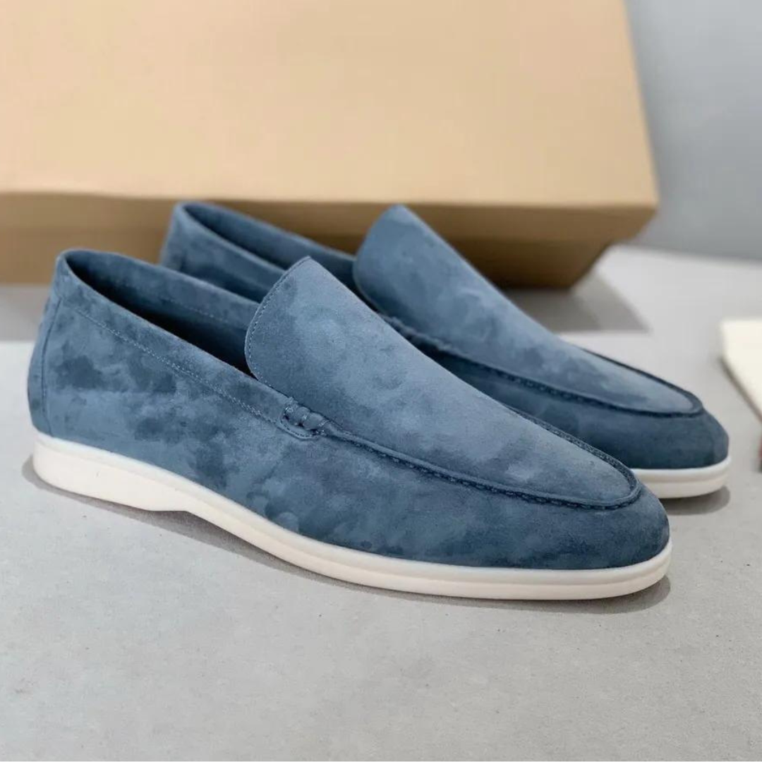 Loafer aus Wildleder – ergonomische Slip-On-Loafer aus Leder für Herren-HauteBerlin