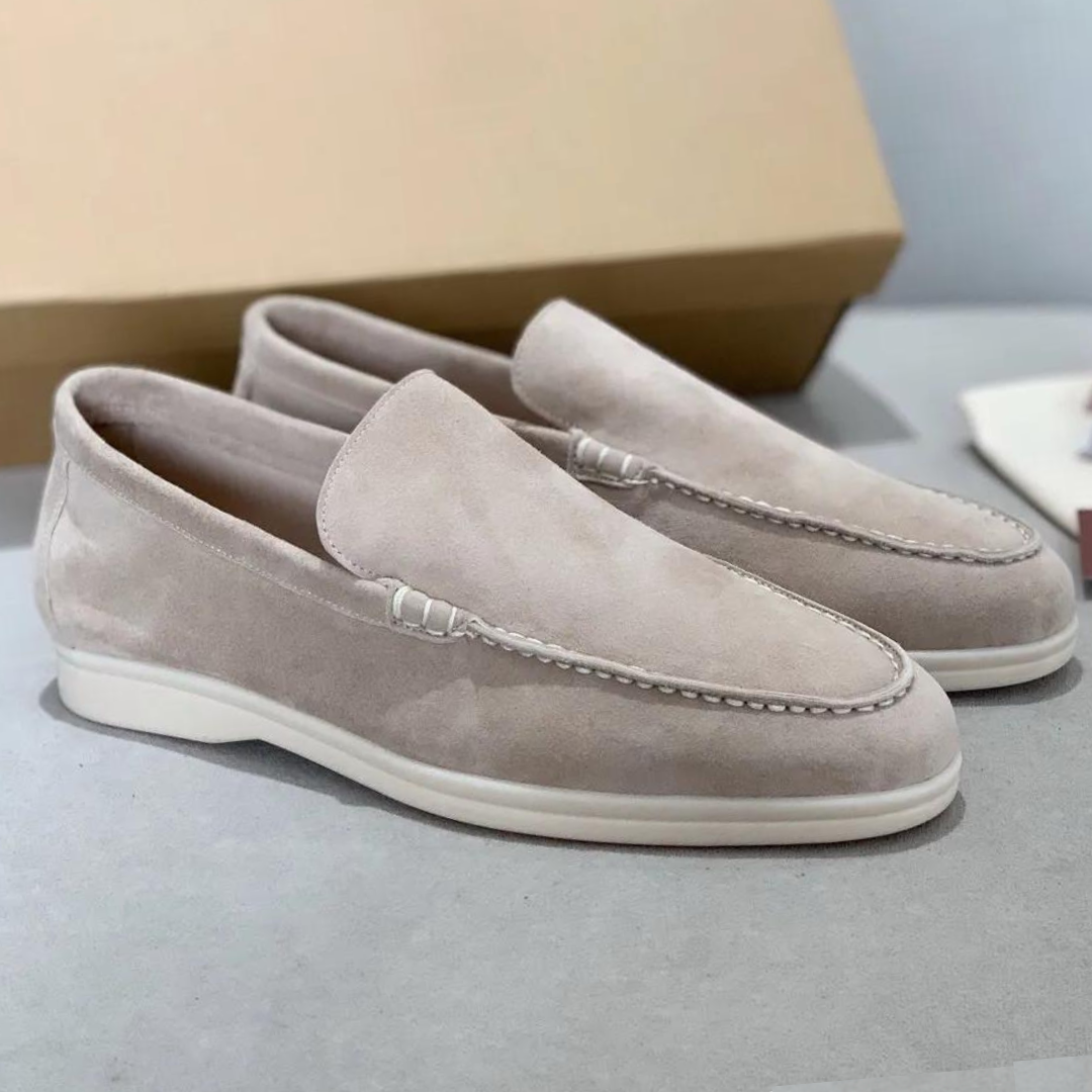 Loafer aus Wildleder – ergonomische Slip-On-Loafer aus Leder für Herren-HauteBerlin