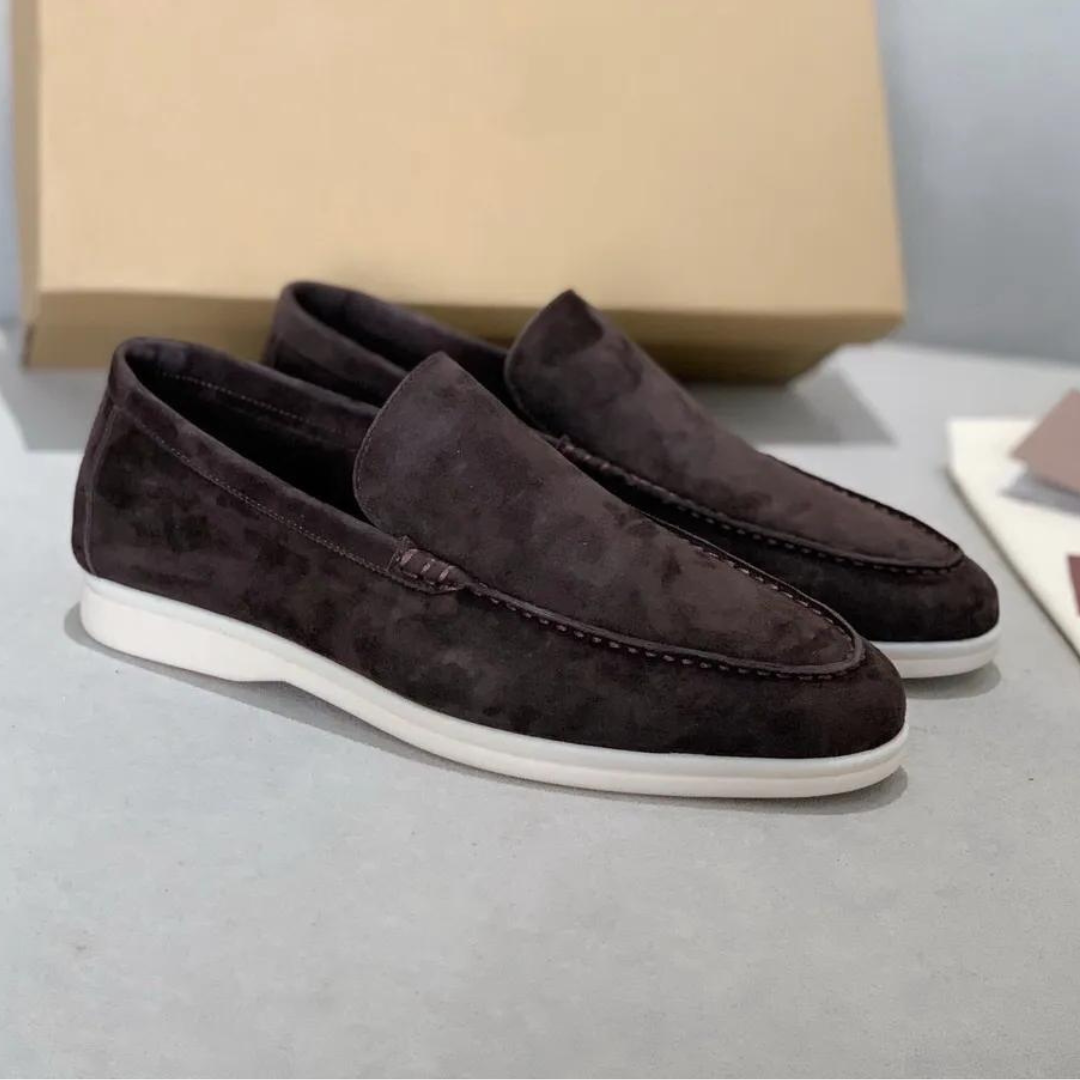 Loafer aus Wildleder – ergonomische Slip-On-Loafer aus Leder für Herren-HauteBerlin