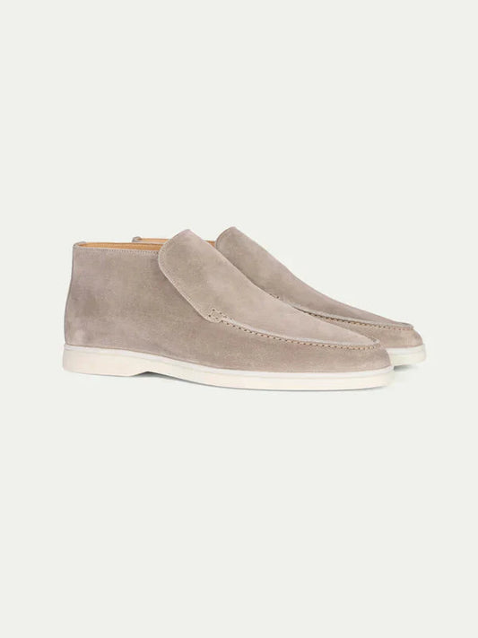 Loafer aus Wildleder – hohe Knöchelpartie – Leder – Slip-On-Schuhe – Herrenschuhe-Chaps Herrenmode