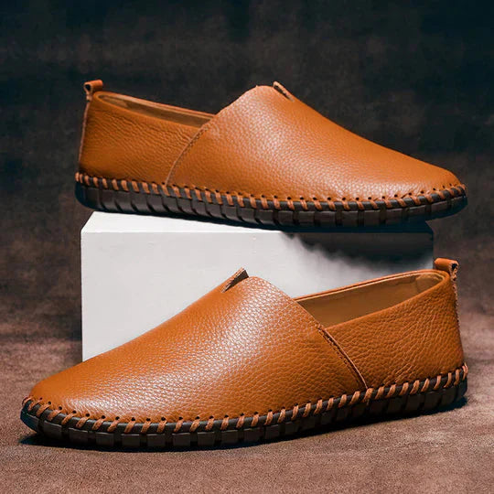 Loafers - Slip-On - Bequem - Leder Loafers - Herrenschuhe-HauteBerlin