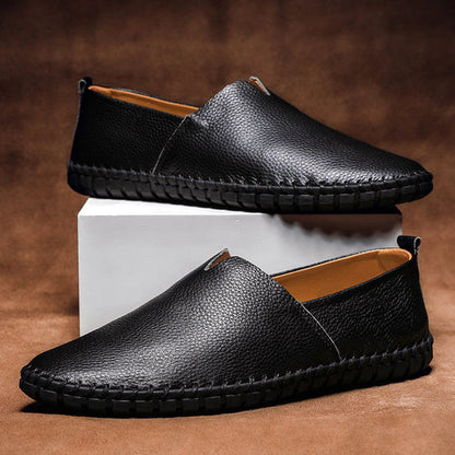 Loafers - Slip-On - Bequem - Leder Loafers - Herrenschuhe-HauteBerlin