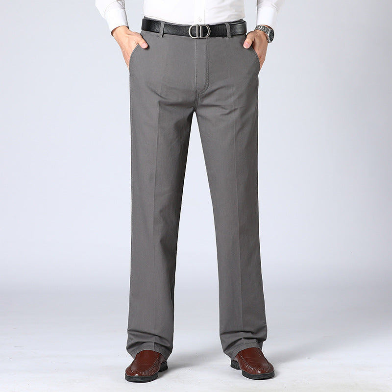 Lockere Hosen | Smart Casual | Gerader Schnitt | Anzughosen | Herrenhosen-HauteBerlin