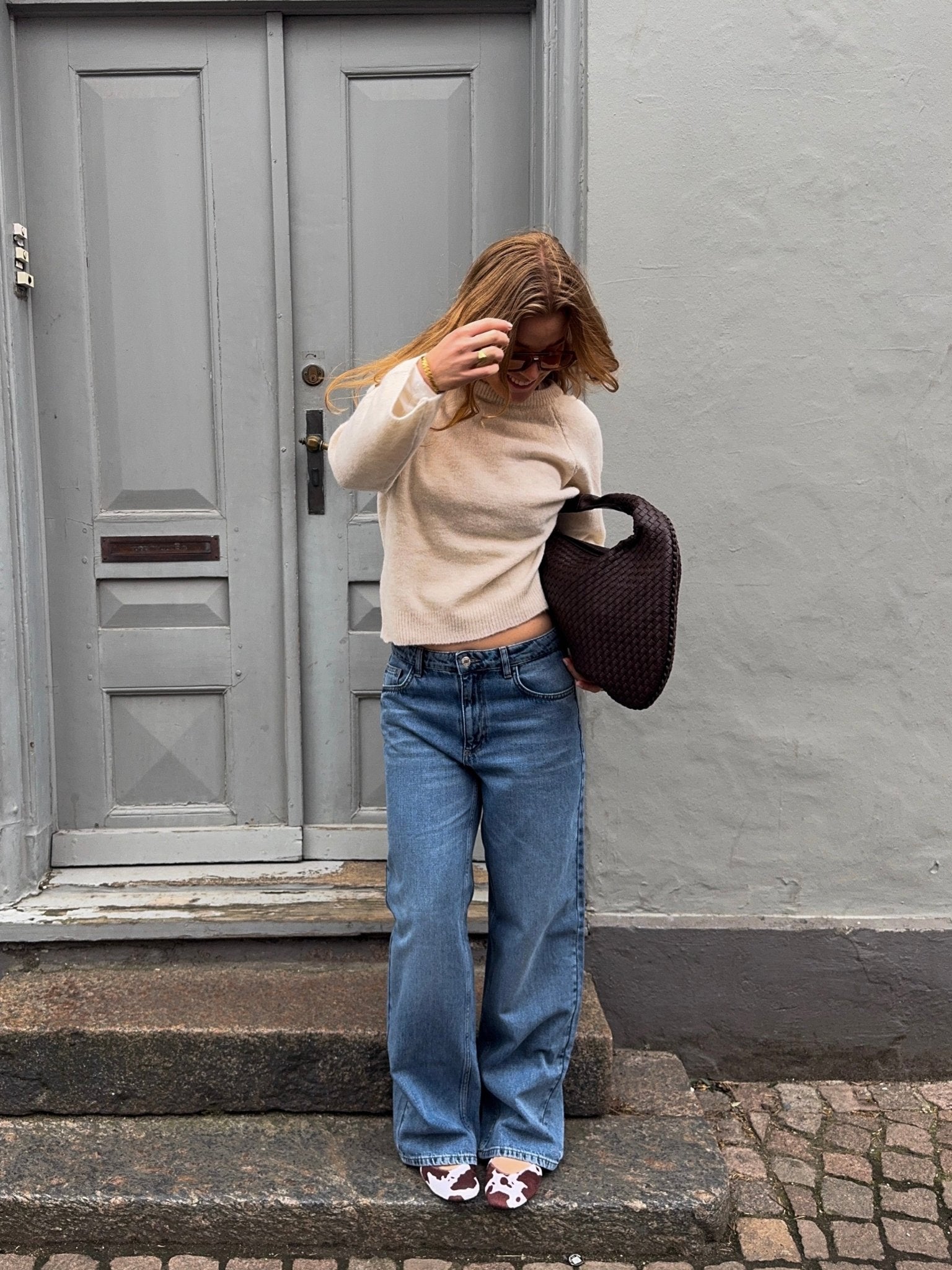 Loose Fit Jeans – Damenjeans mit normaler Leibhöhe und geradem Bein-HauteBerlin