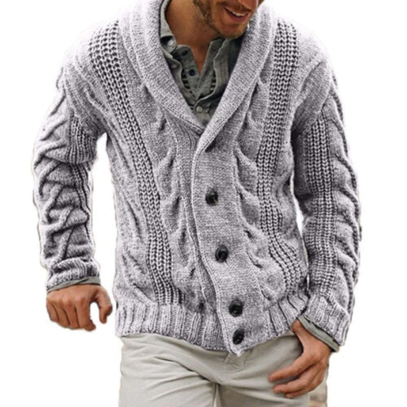 Nolan | Warme Strickjacke aus Wolle-HauteBerlin