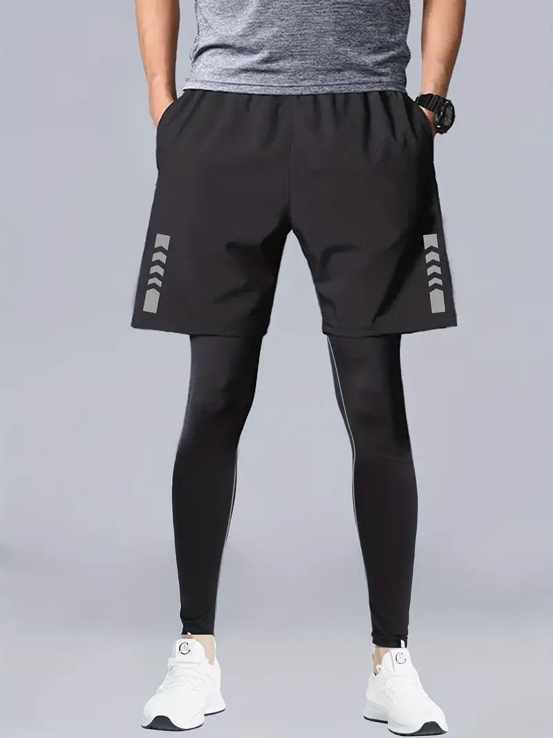 Norri Sportmode | Herren Leggings & Shorts Set-HauteBerlin