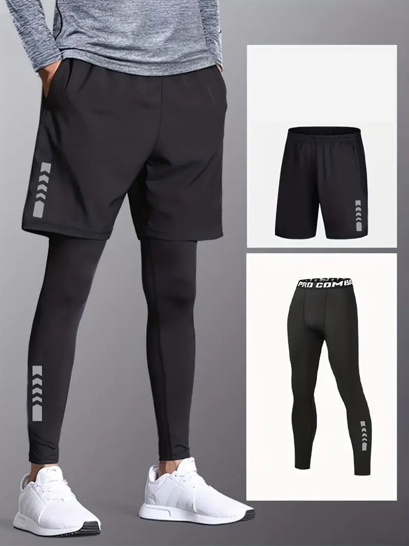Norri Sportmode | Herren Leggings & Shorts Set-Stil 4-S-HauteBerlin
