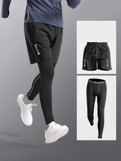 Norris Sportbekleidung | Leggings & Shorts Set für Männer-HauteBerlin