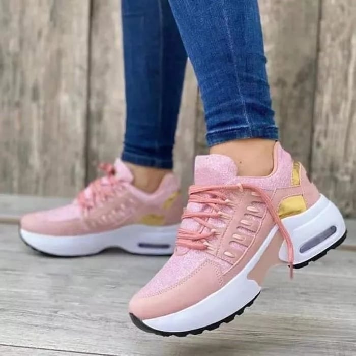 SanaStep – Orthopädische Damen Komfortschuhe mit Fußgewölbeunterstützung-Rosa-35-HauteBerlin