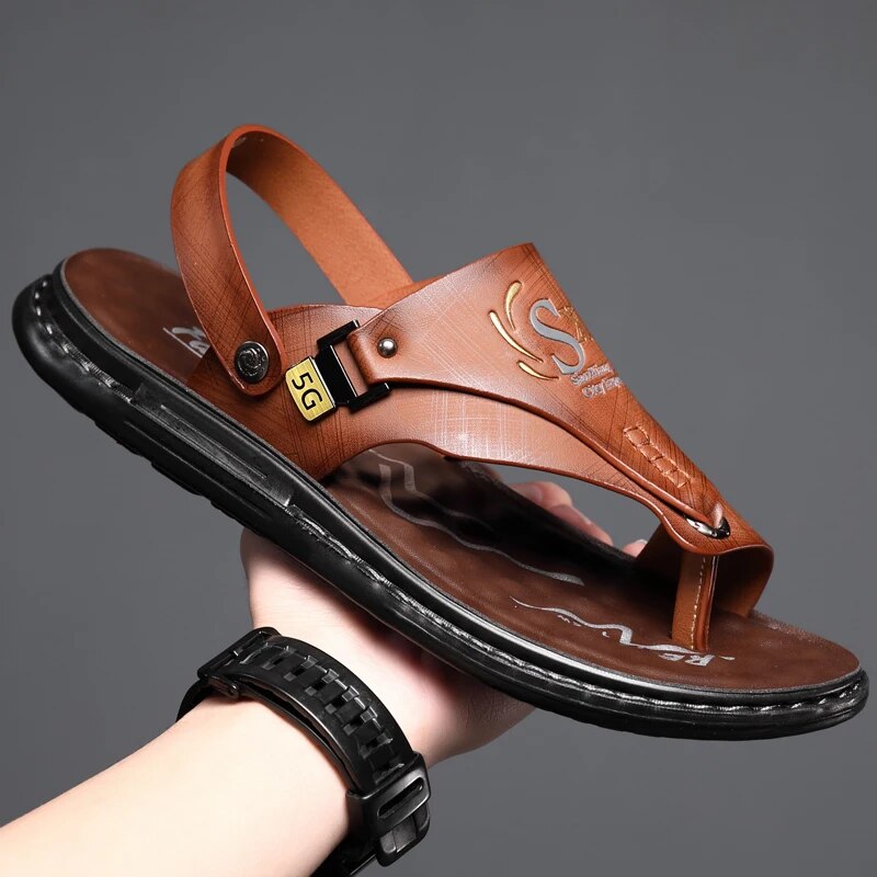 Orthopädische Sandalen - Ergonomisch - Slip-On - Herrensandalen - Sportsandalen-HauteBerlin