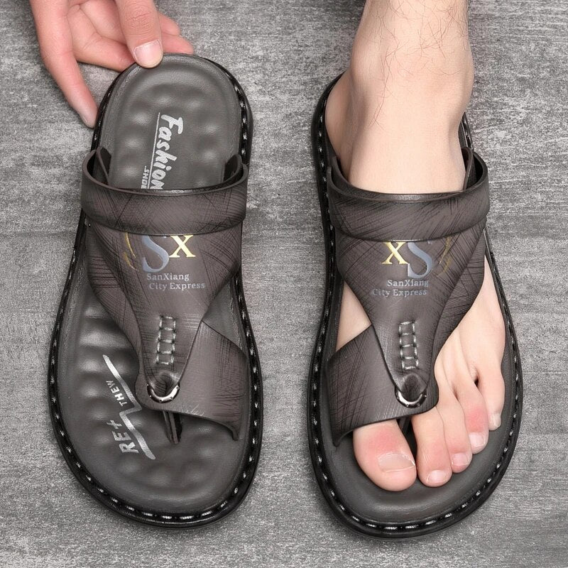 Orthopädische Sandalen - Ergonomische Schmerzlinderung für Männer Flip Flop Hausschuhe-HauteBerlin