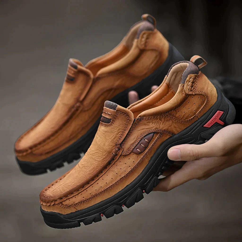Orthopädische Schuhe - Ergonomisch - Rutschfest - Slip-On Schuhe - Herrenschuhe-HauteBerlin