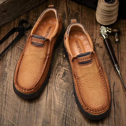 Orthopädische Schuhe - Ergonomisch - Rutschfest - Slip-On Schuhe - Herrenschuhe-HauteBerlin