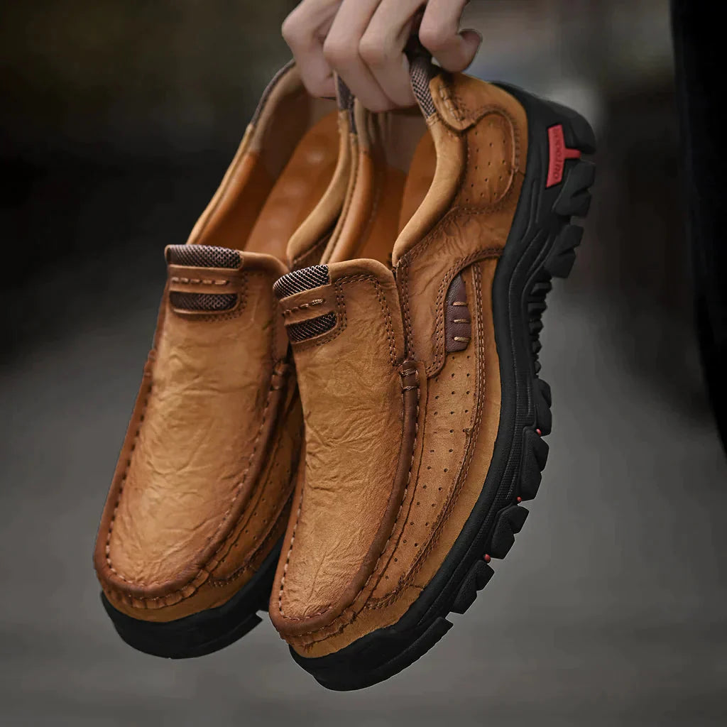 Orthopädische Schuhe - Ergonomisch - Rutschfest - Slip-On Schuhe - Herrenschuhe-HauteBerlin