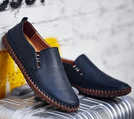 Orthopädische Schuhe | Fußgewölbeunterstützung | Ergonomisch | Schlupfschuhe | Herrenschuhe-Chaps Herrenmode