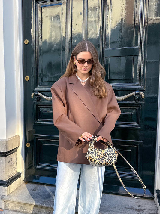Oversized boxy blazer voor dames-Grace Aura