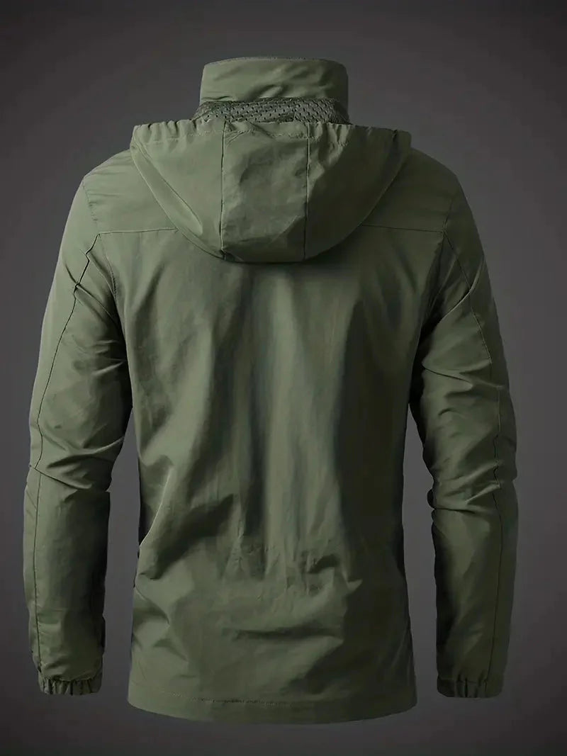 Parka Jacke | Kapuzenjacke | Wasserdicht | Windbreaker Jacke | Herrenjacke-HauteBerlin