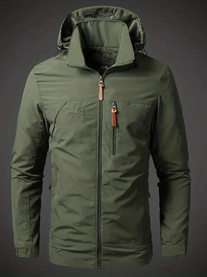 Parka Jacke | Kapuzenjacke | Wasserdicht | Windbreaker Jacke | Herrenjacke-HauteBerlin
